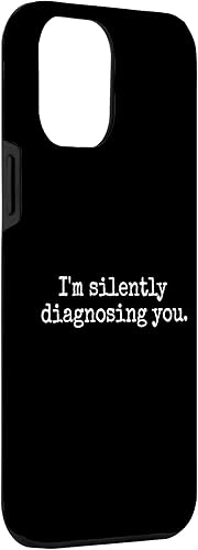 Miniatura 3 de iPhone 13 Pro Max I'm Silently Diagnosing You - Funda divertida para psiquiatra Dr. Doctor