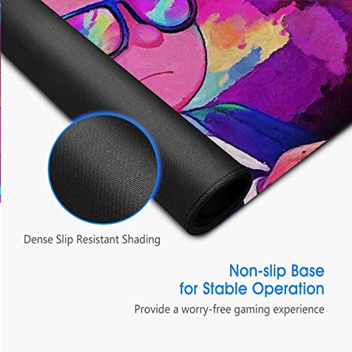 Anime Large Gaming Mouse Pad Xl,Durable Mousepad With Anti-Skid Rubber Base & Stitched Anti-Fray Edges,Waterproof-Smooth Surface Mouse Mat,Desk Pad,Great For Laptop Computer & Pc 11.8X23.6X0.12 Inch #TOP7