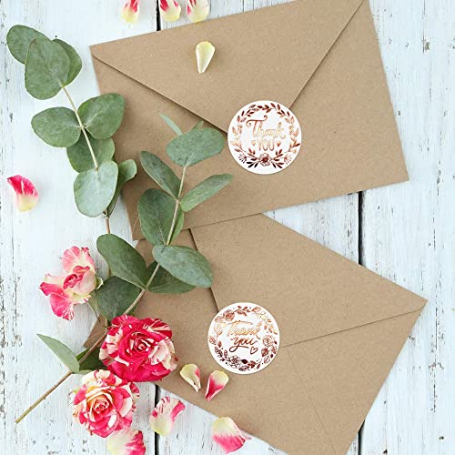 500 Pcs Thank You Stickers, 1.5In Thank You Stickers Small Business Adhesive Labels, Round Sticker For Packaging, Envelopes, Gift Wraps, Crafts, Business Online Retailers Boutiques Shops #TOP3