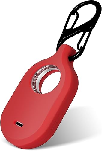 LiZHi Compatible con Galaxy SmartTag2 Case Llavero Smart Tag2 Holder Silicona