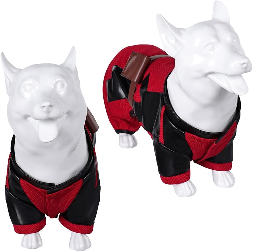 Disfraz de mascota uniforme para cachorro ropa de perro Halloween accesorios miniatura 2