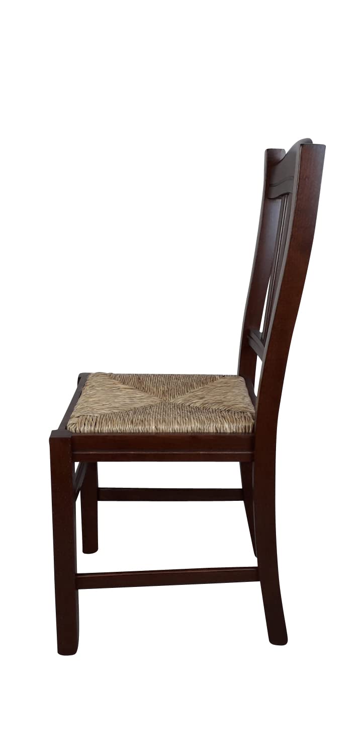 Sedia Silvana In Legno Massello - Made In Italy, Seduta Imbottita, Per Casa E Ristoranti - Foto 2