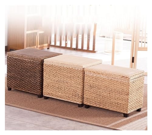 Pouf de rangement rétro pour une ambiance chaleureuse - 7