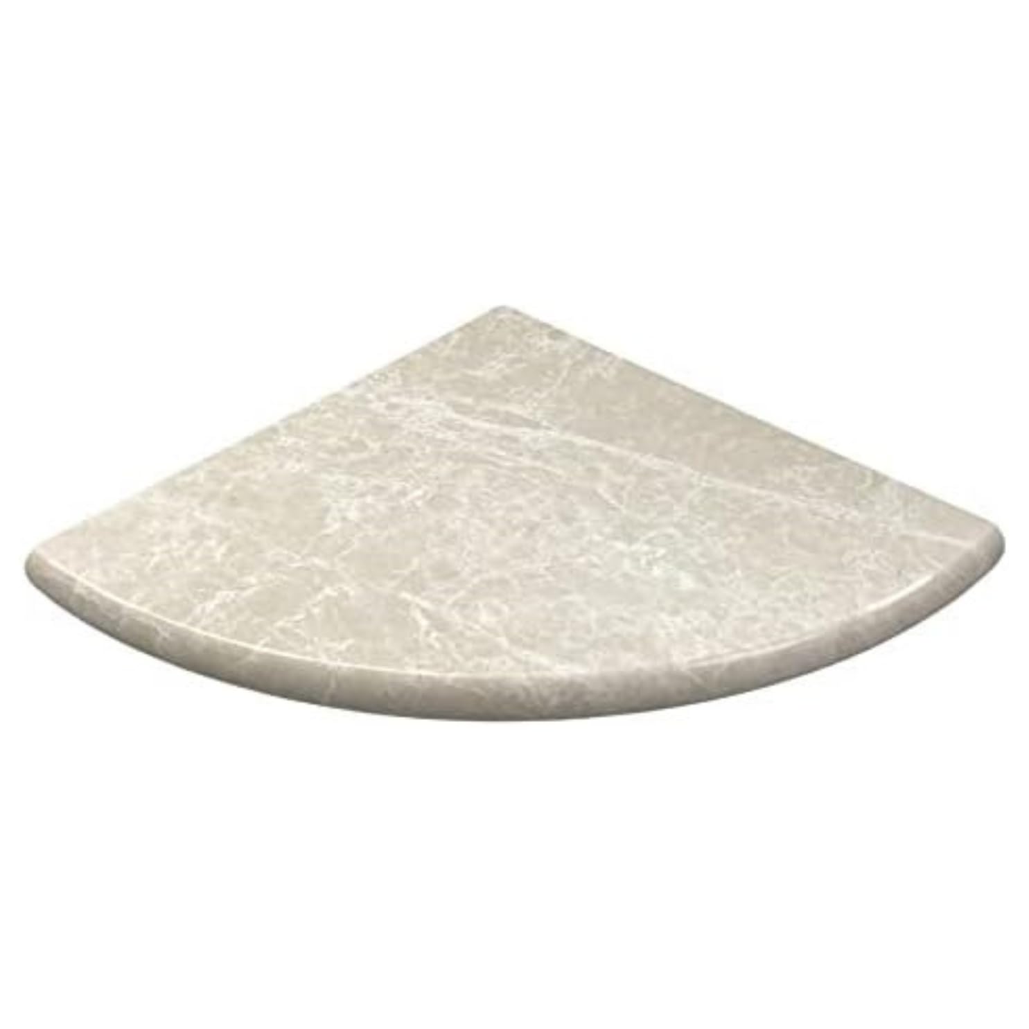 Tenedos Botticino Light Beige Cream Marble Shower Corner Shelf Premium Quality Stone Bathroom Caddy Organizer for Soap Shampoo