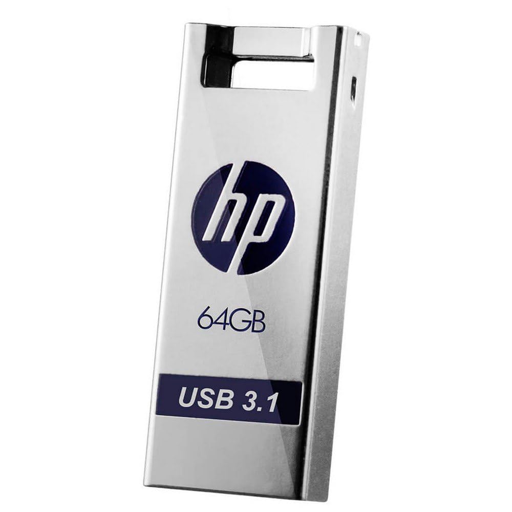 Hp, Chiavetta Usb 3.0 0, Piccola, Senza Cappuccio, In Metallo, Antiurto, Antipolvere, Antipolvere, 795 W-image