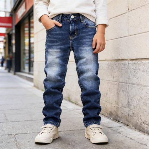 Jean baggy garçon ample et robuste pour enfant actif - 2