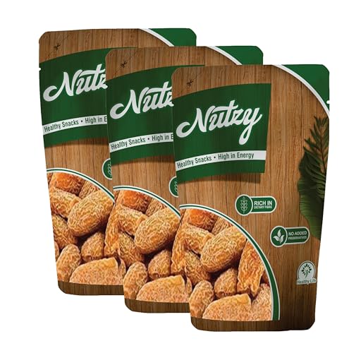 Image of Nutzy Premium Dates (Dry Yellow Dates / Peela Chuara, 600g)