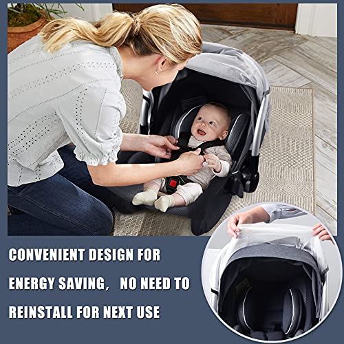 image for Sysmie Baby Mosquito Net for Infant Car Seats,Infant Stroller and Bass