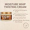Creme of Nature Pure Honey Define Moisture Whip Twisting Cream, Defines & Elongates Curls, Long-Lasting Hold Without Crunch, With Coconut Oil & Shea Butter, 11.5 oz