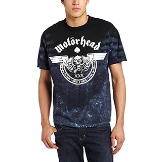 Liquide Bleu Young Motorhead Tie Dye T-shirt pour homme - Les Beatles, Paul McCartney, John Lennon, RIngo Starr, George Harrison