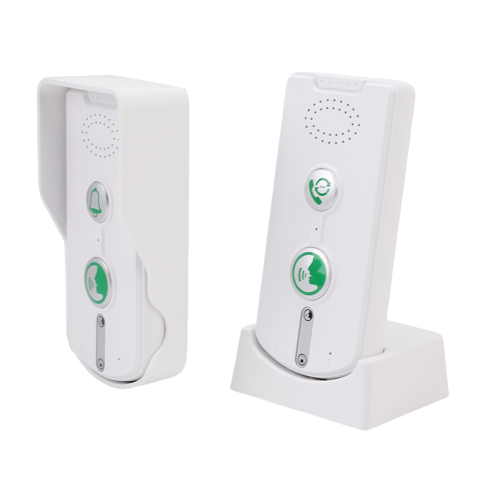 Jectse de Intercomunicador de Interiores Al Aire Libre de Intercomunicador de 2 Vías de Intercomunicador de 1640 Pies con 5 Niveles de Volumen, IP54 Impermeable, Batería de 1000 MAh,