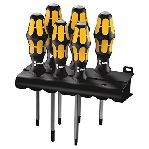 WERA-05024410001-977/6 TORX - Juego de destornilladores + Bandeja