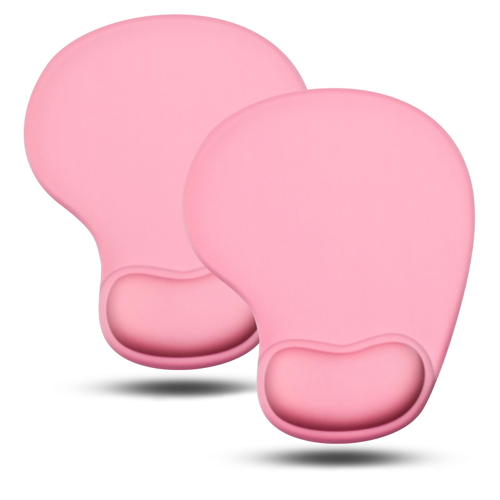 JIKIOU Ergonomic Mouse Pad with Gel Wrist Rest 2 Pack, Portable Small Black — Amazon image 11