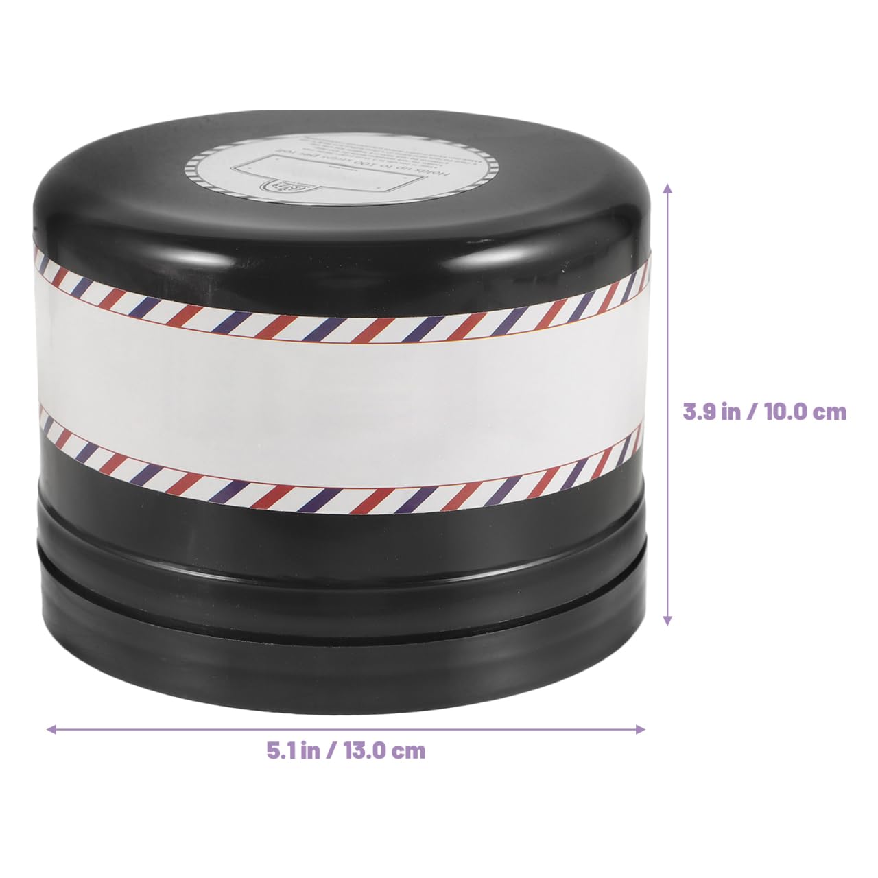 FOMIYES Caja De Papel Protector De Cuello De Peluquería Caja De Papel De Corte De Pelo Soporte Para La Tira Del Cuello Soporte De Tira De Cuello De El Plastico Caja De Plástico Importante