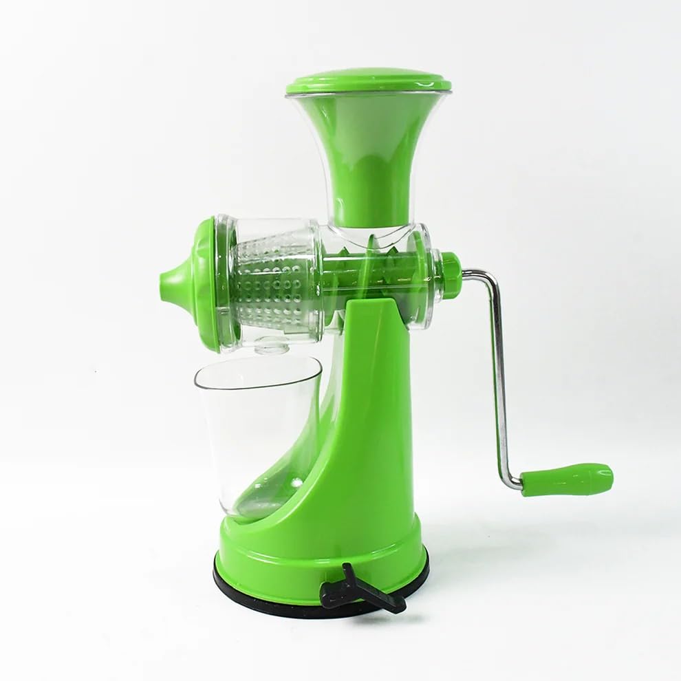 Image of SUPERMOM Vegetable Juicer Machine for Home 1 Pc - Manual Hand Press Fruit & Vegetable Juicer, Portable Non-Electric Juice Extractor, Durable & Easy to Use Juicer for Healthy Fresh Juices at Home