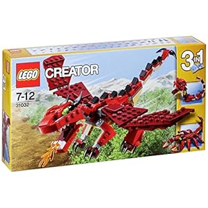 Amazon.co.jp - レゴ® クリエイター ファイヤードラゴン 31032