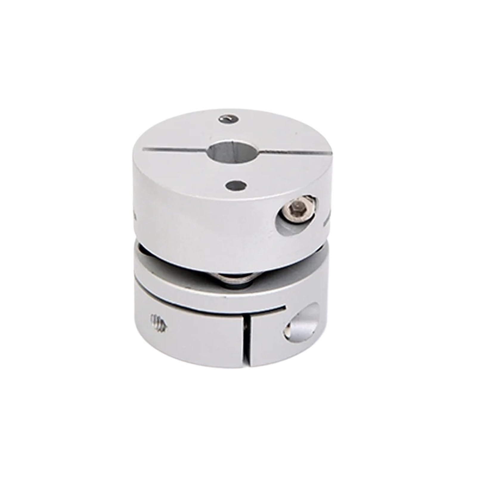 Giunto di serraggio rigido in alluminio Accoppiatore flessibile for albero a doppia membrana D44L50 Accoppiamento for vite a ricircolo di sfere encoder motore passo-passo(9X14)