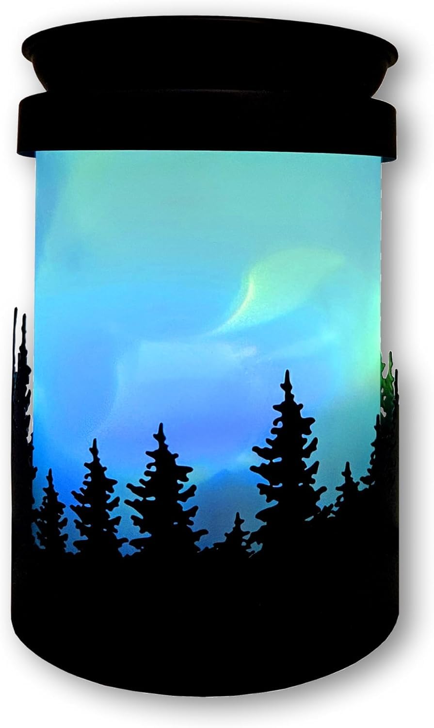 Cello Aurora Northern Lights Electric Melt Burner – Colour-Changing Wax Melt Warmer, Lamp & Oil Burner, Aurora Light Projector, Home & Living Room Fragrance Decor, Relax Diffuser Gift, Autumn Present