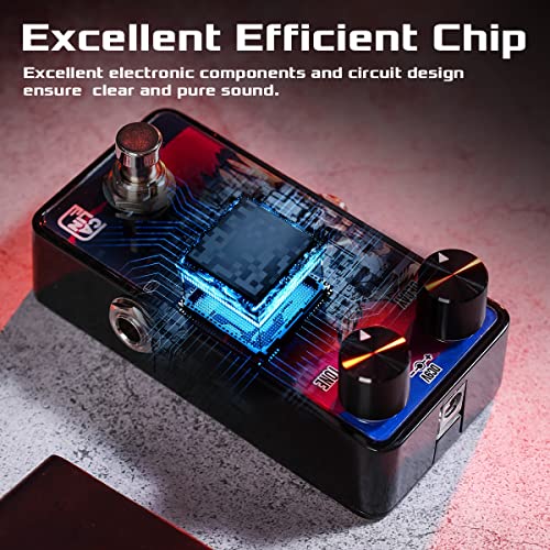 Caline G008 Mini Reverb Pedal Digital Guitar Pedal With Wide Range Tone For Bass Electric Guitar #TOP2