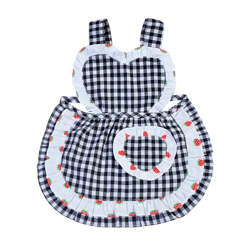 Love Potato Kids �G�v���� ���̎q�p - �|�P�b�g�t�����킢���M���K���G�v���� - 1~3�� �c�� ���̎q�p �G�v����, �u���b�N, One Size