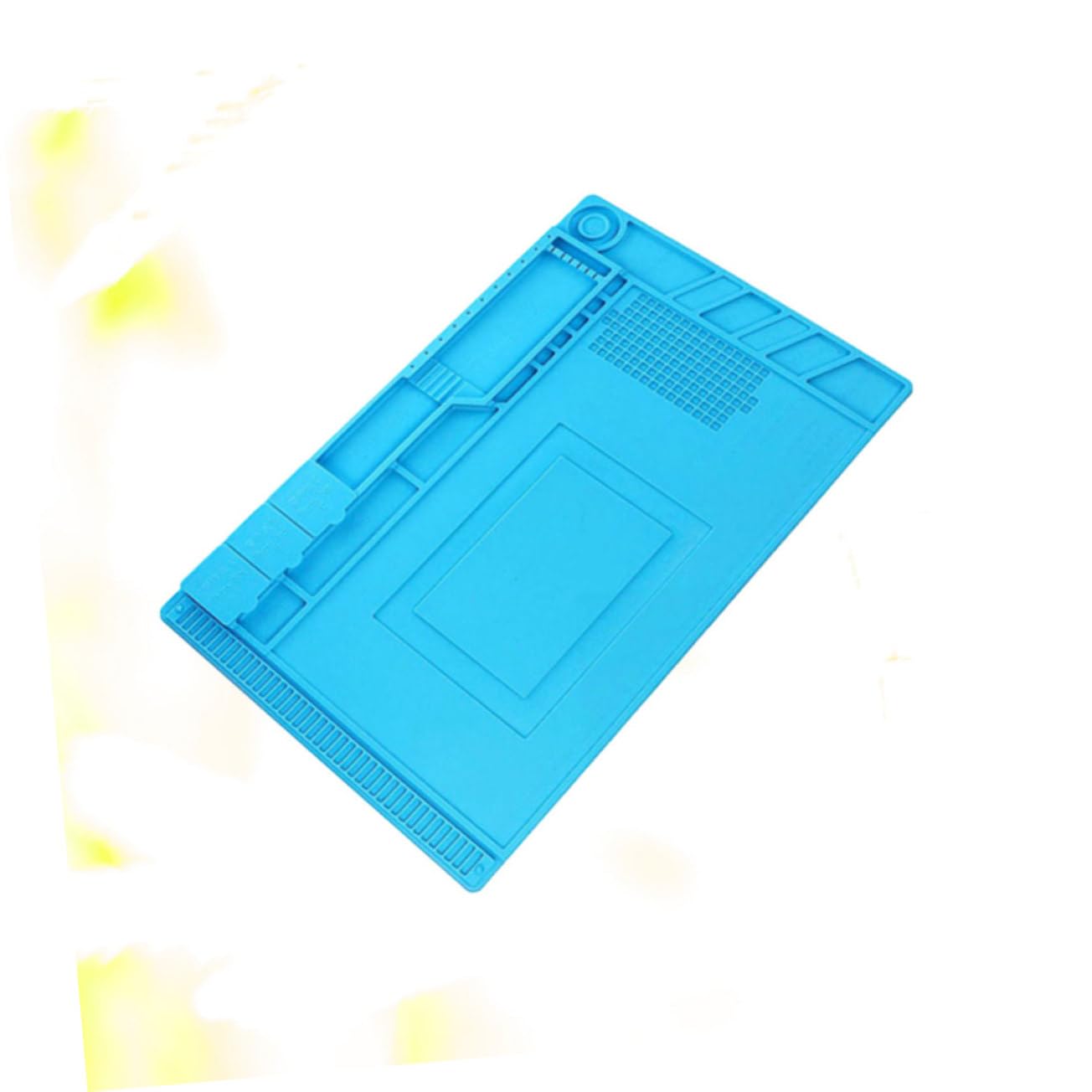 Tappetino da Riparazione in Silicone Resistente al Calore Blu