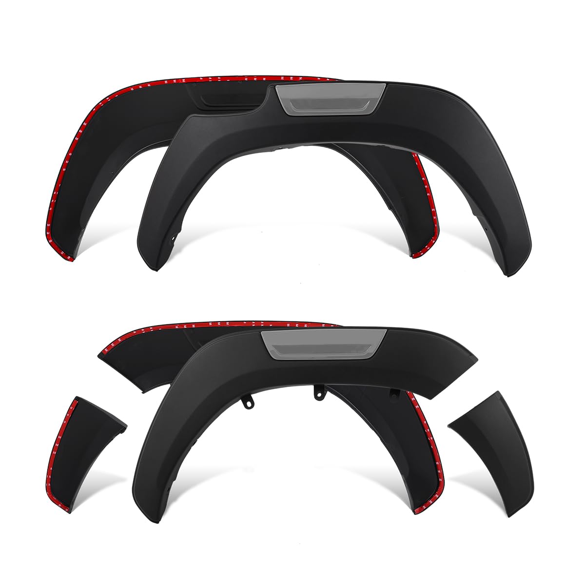 Extensor de Guardabarros 6 Pulgadas para Toyota Hilux 2015-2025, AN110, AN120, AN130, Invincible, Revo, Rocco, GR Sport 12 mm