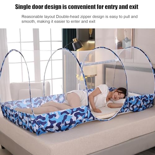 Tente nette pour le camping pliable et moustiquaire de voyage portable en maille - 3