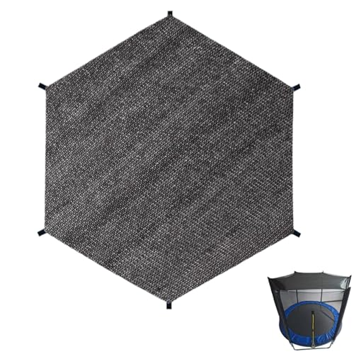 Auvent de trampoline rond pliant pour protéger les enfants du soleil au jardin