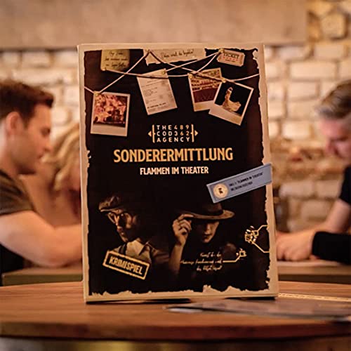The Code Agency Sonderermittlung Krimispiel Fall 1 - Flammen im Theater - Escape Room Spiel - Tatortspiel… – Bild 3