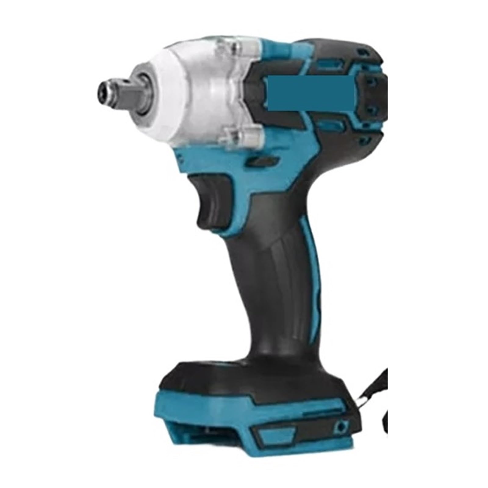Llave de Impacto Llave De Impacto Eléctrica Sin Escobillas De Alto Torque, 520N.m, 1/2 Y 1/4 De Pulgada, Compatible con Batería De 18V(Type B Toolbox Set)