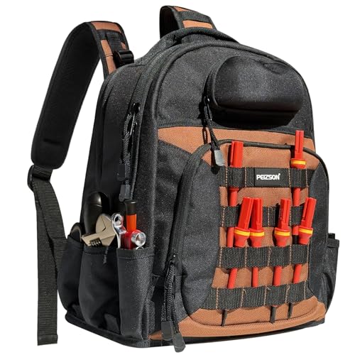 PEIZSON Tool Backpack for Electricians