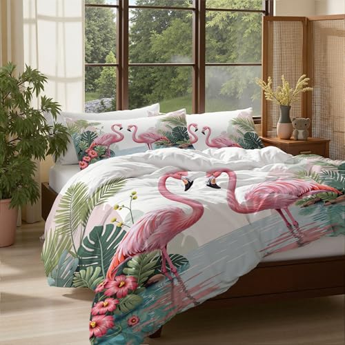 Housse de couette 220x240cm lavable en machine pour lit deux personnes - 2