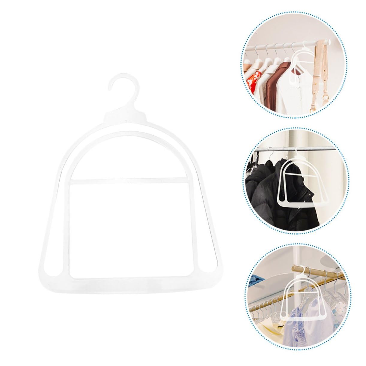 20piezas Percha para Sombreros de Armario Organizador de Gorras de Béisbol Soporte de Plástico Perchero Multifuncional para Gorros Bufandas Cinturones Bolsos Hombres y Mujeres