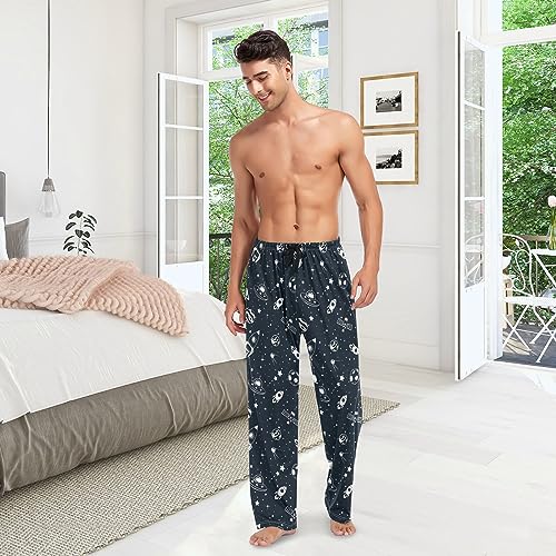 Pfrewn Men's Pajama Pants Animal Monster Trucks Lounge Pants Super Soft Pajama Bottoms with Pockets4