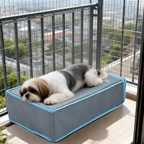 Tapis rafraîchissant pour chien et chat coussin lavable avec 5 packs de glace - 4