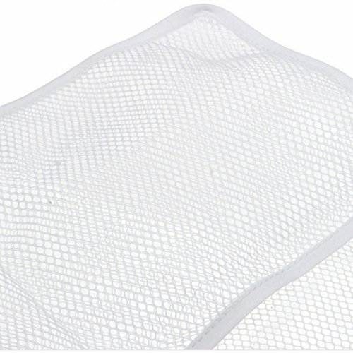Cestino da appendere ad asciugatura rapida e organizer da bagno con 6 tasche da appendere alla tenda da doccia ganci per tenda da doccia organizer per doccia in rete accessori da bagno