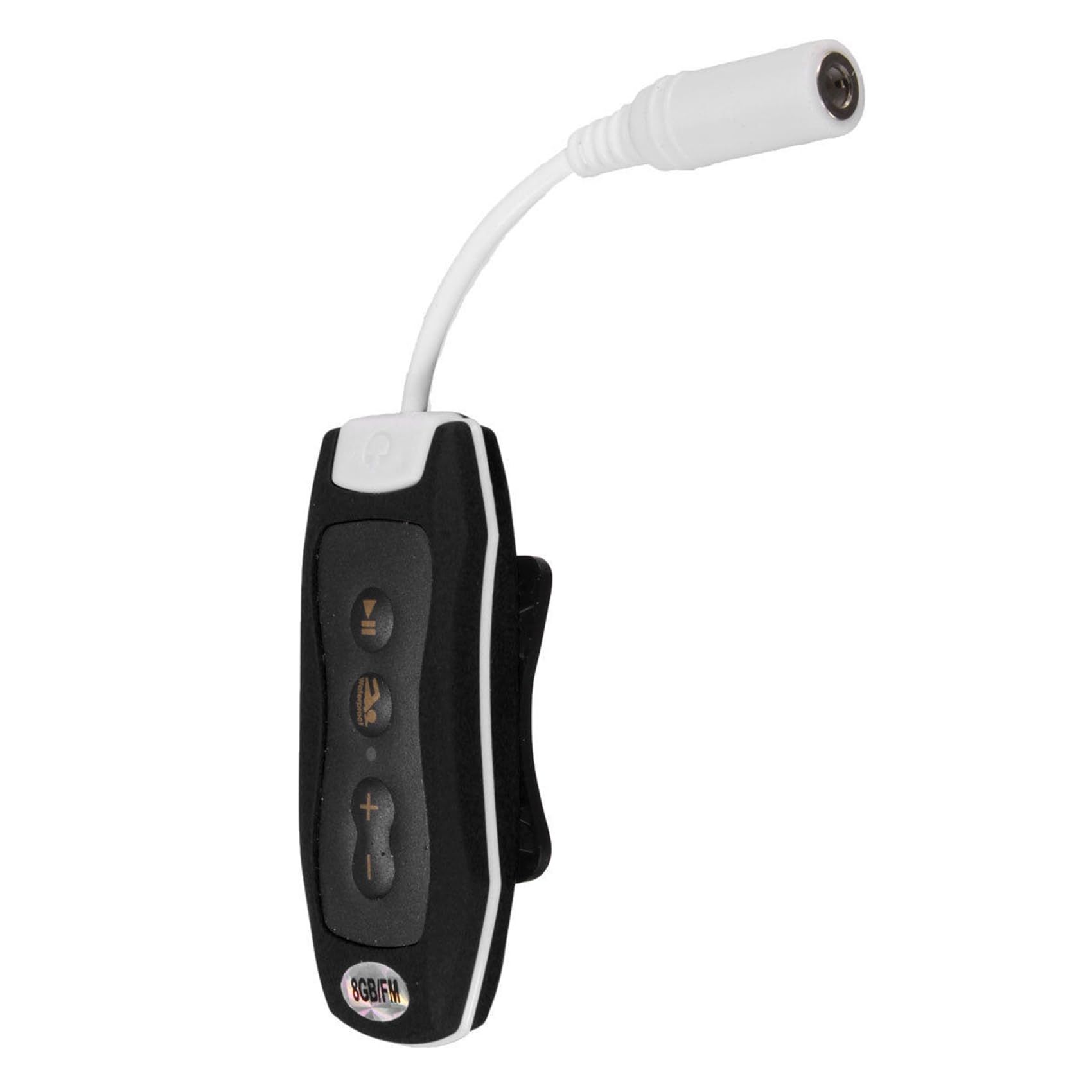 3X 8GB MP3 Musica Lettore Subacqueo Nuoto Diving Spa FM Radio + Cuffie Waterproof Nero