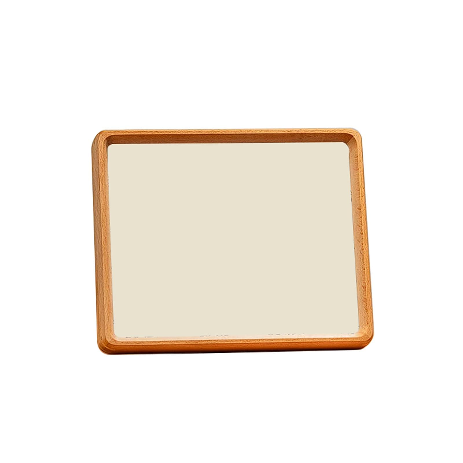 Photo Frame Tabletop Album, Tenon and Mortise Joint Craftsmanship, Hidden Push-Button Switch High-Transparency(Wood,30x25cm)