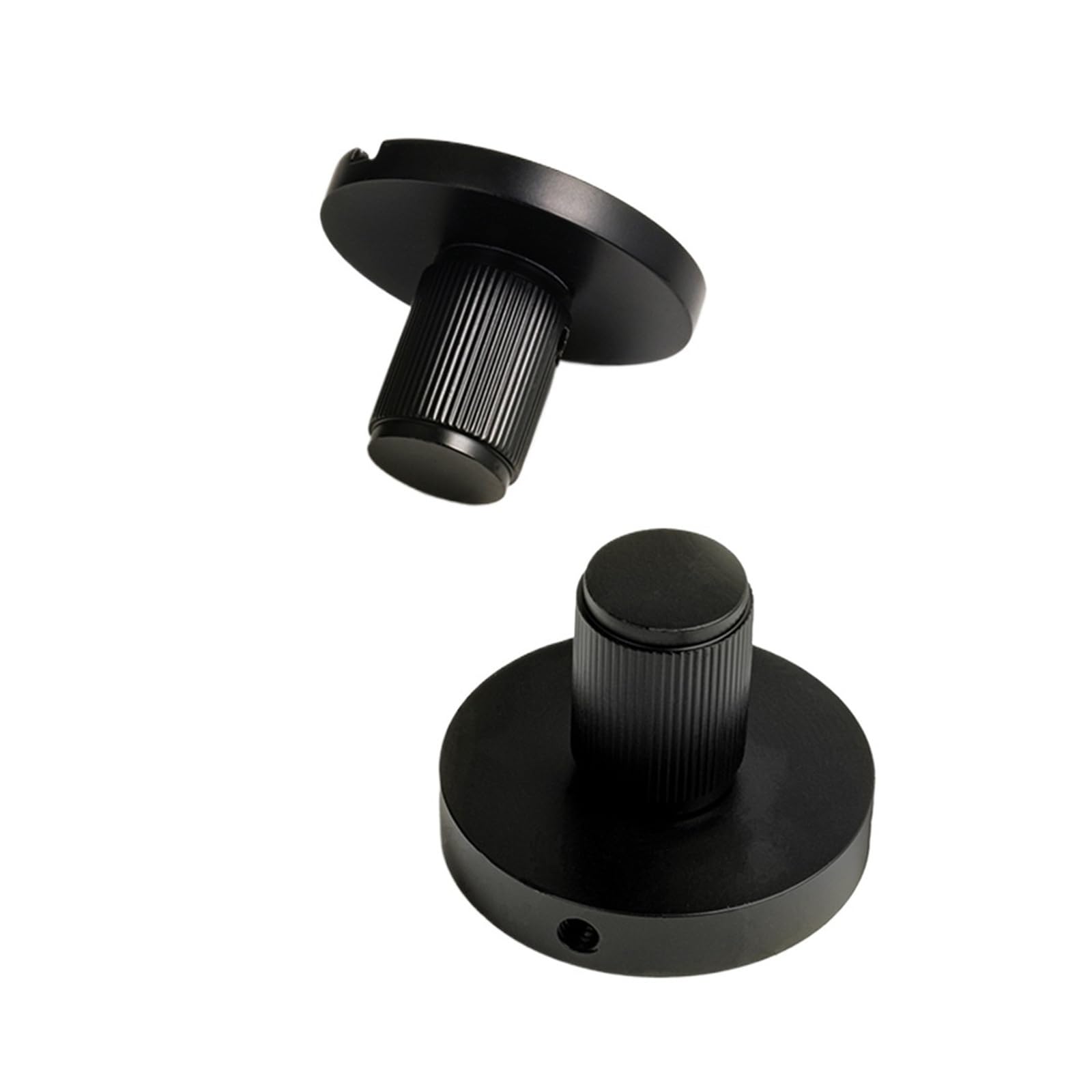 Sjloynwq D340b-Bk-248-Sb Solid Brass Knob Single-Piece Emergency Sliding Door Lock(D340b-Bk-248-Sb)