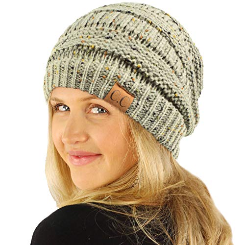 Image of Hatsandscarf CC Exclusives Solid Color Beanie Tail Hat for Adult (MB-20A)