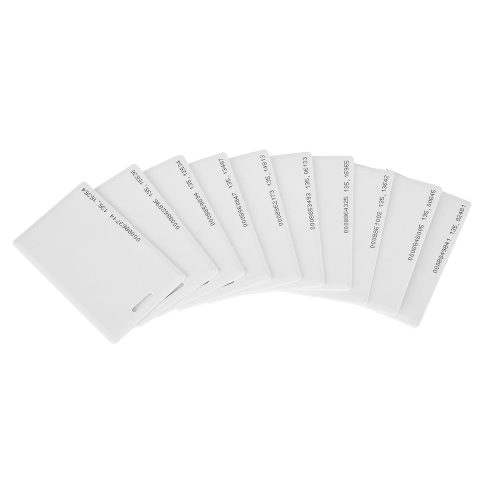 Karta RFID, 10 sztuk 125 kHz PVC Karty RFID w czytelnych Zbliżeniowych Drzwi Bezpieczeństwo Etykieta Systemy Kontroli Dostępu z Kluczem do Domowego Biura Szkoły