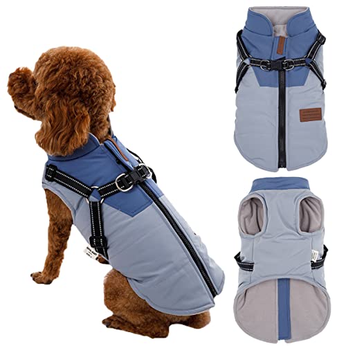 Esobo Winter-Hundejacke Aus Weichem Fleece – Warm, Verstellbar, Für Alle Jahreszeiten