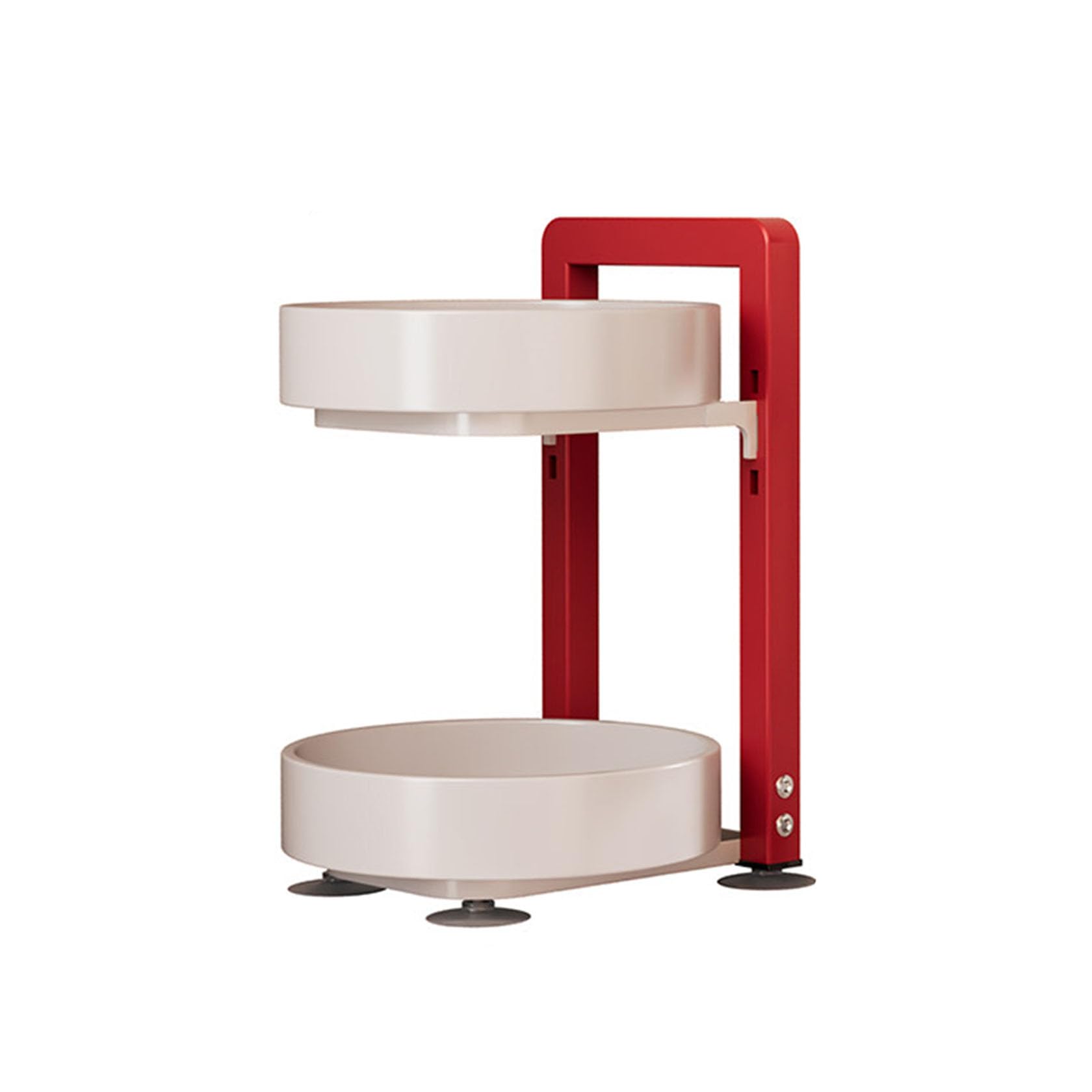 Étagère À Épices Rotative, Plateau Tournant Lazy Susan, Organisateur D'assaisonnements pour La Cuisine,2 layer