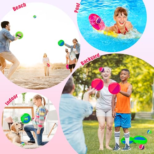 Toss and Catch Ball Game - Ideal Outdoor Beach, Pool & Yard Toy for Toddlers and Kids Ages 4, 5, 6, 7, 8+, Perfect for Boys Girls - Great Birthday Gift & Stocking Stuffers - Image 5