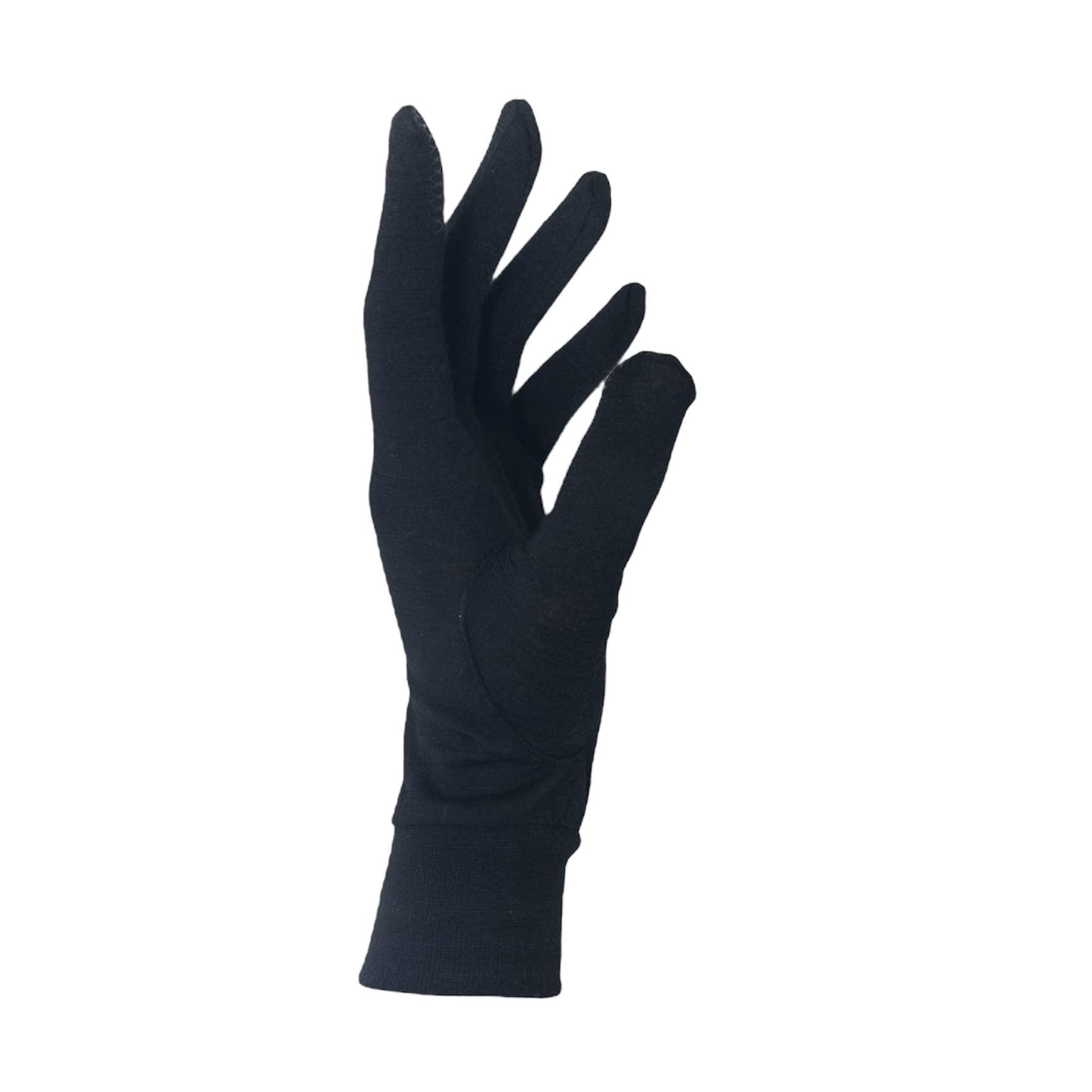 Jasmine Silk Guantes de lana merino con forro térmico, pantalla táctil para esquí y bicicleta