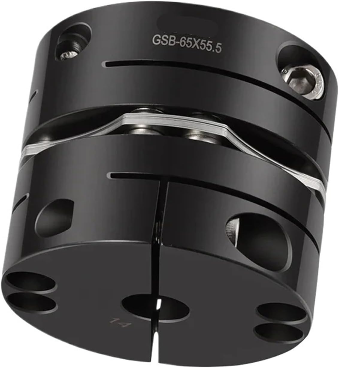 Shaft Coupling 45# Steel 8 Screws High Rigidity Single Diaphragm Flexible Coupling(GSB-D26XL26)