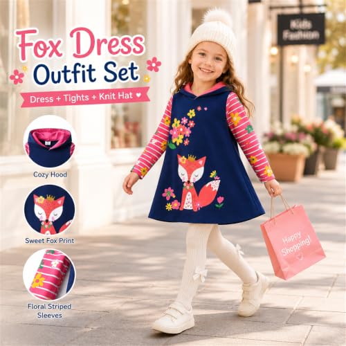 Robes d'hiver roses chaudes protégeant les enfants du froid