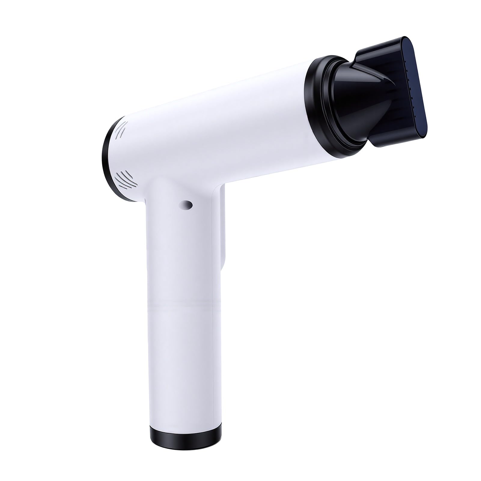Secador de Pelo Recargable por USB, Secador Portátil, 4 Velocidades Frío y Calor, for Viajes y Uso Diario (WHITE)