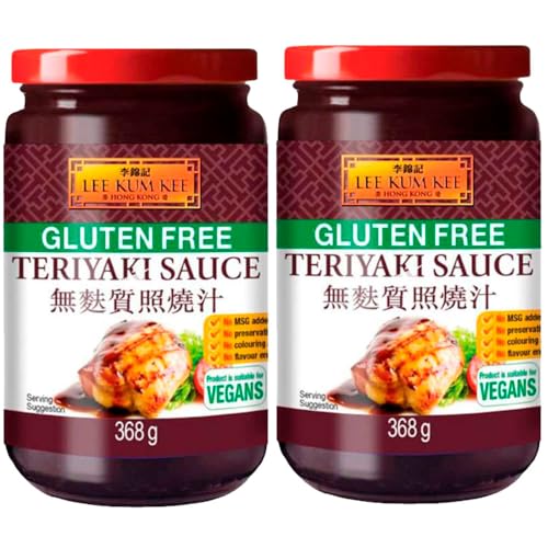 Salsa Teriyaki sin gluten 368 g - pack de 2 unidades