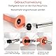 Lmgoc Silikon Extra Lang Analdildo Analdusche Vaginaldusche Einlauf Anal Spülung Vaginal Intimdusche Klistierschlauch Analreinigung Enema Irrigator Intimreinigung für Männer Frauen (M)